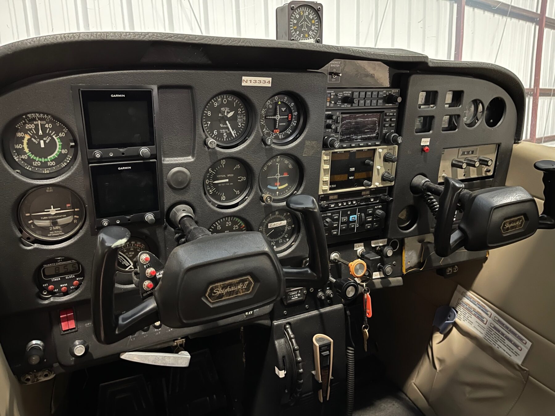 172 G5 Panel with Garmin Autopilot and 430 GPS